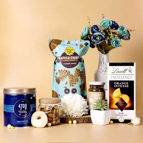 Exquisite Almond N Gourmet Treats Hamper