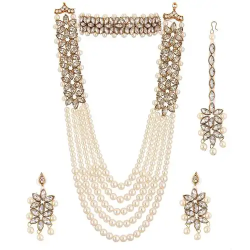Exclusive Gold Plated Bridal Jewellery Set