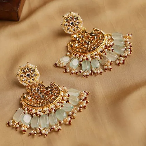 Charming Kundan Jhumkas