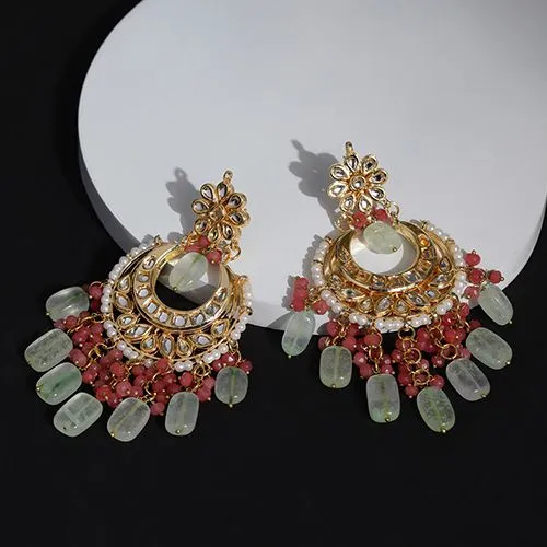 Chic Kundan Bling Earrings