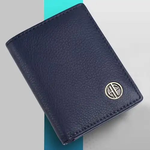 Exclusive Leather RFID Protected Bi Fold Wallet