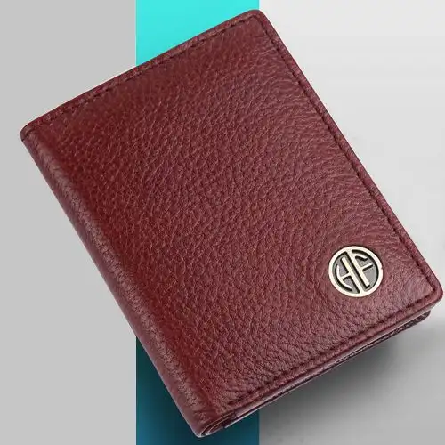 Classic Leather RFID Protected Bi Fold Wallet