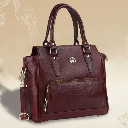 Classic Leather Sling Handbag