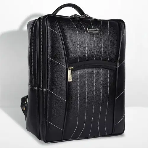 Marvellous Leather Laptop Backpack