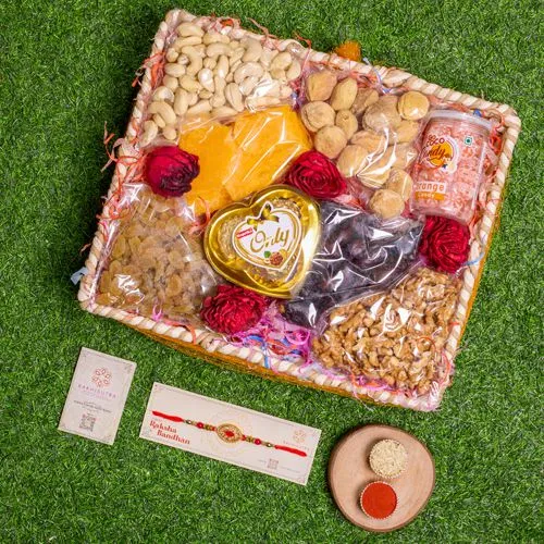 Celebratory Rakhi Gift Set