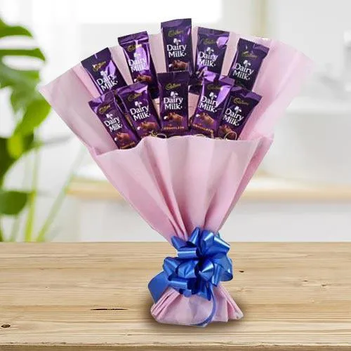 DIY Chocolate Bouquet, Cadbury Dairy Milk Bouquet