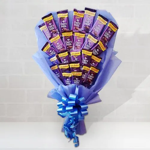 Delicious Bouquet of Cadbury Dairy Milk Chocolates