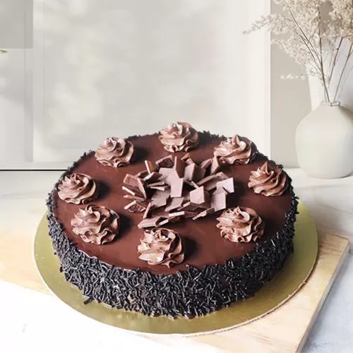 Heavenly Truffle Chocolate Cake