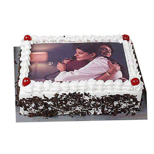 Sending Sumptuous Black Forest Photo Cake To Chennai Same Day Delivery Chennaionlineflorists