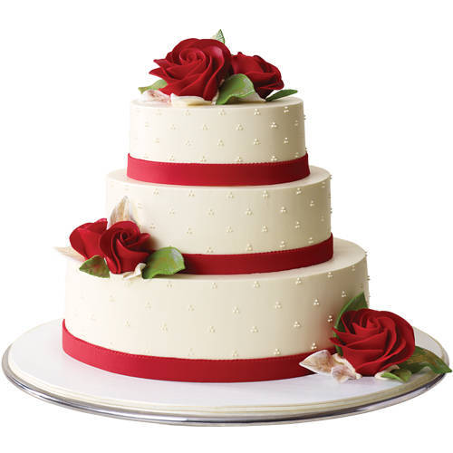 Online Enticing 3 Tier Wedding Cake To Chennai Express Delivery Chennaionlineflorists