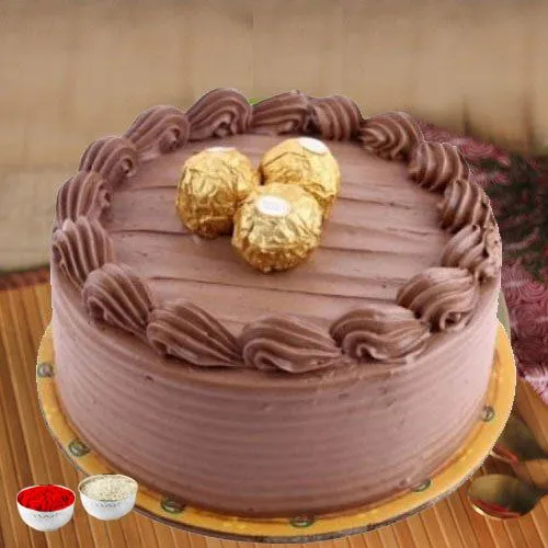 Delicious Ferrero Rocher Chocolate Cake