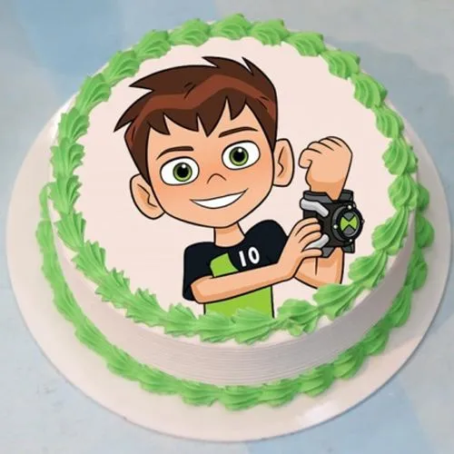 Lip-Smacking Ben 10 Cake for Birthday