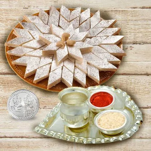 Haldiram Kaju Katli N Thali , Free Coin