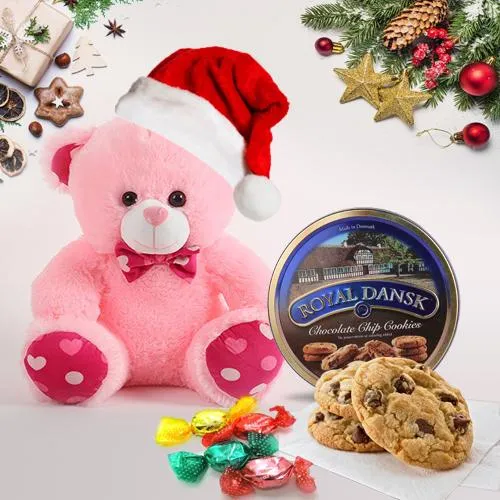 Zesty Teddy Bear with Chocolates