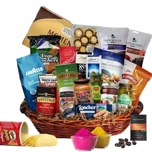 Outstanding Gourmet Gift Hamper for Holi