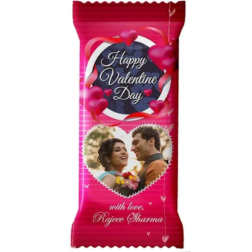 Magnificently Personalized Photo Cadbury Silk Chocolate Bar