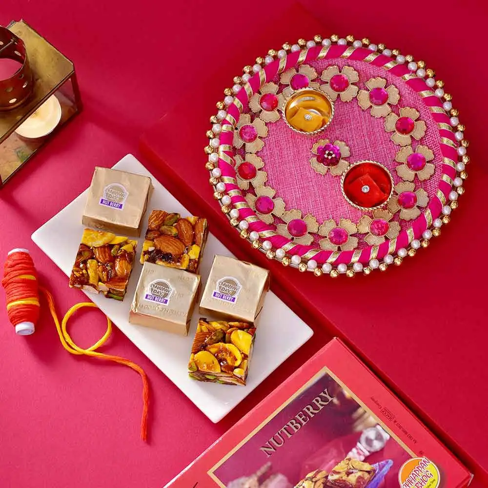 Bhai Dooj Tika Gift Set for Brother (Cadbury Celebrations Chocolate Gift  Pack, Roli Chawal and Moli Dhaga) - Diwali Bhai Dooj Gift Hampers Diwali  Gifts for Family and Friends Employees Staff Clients :