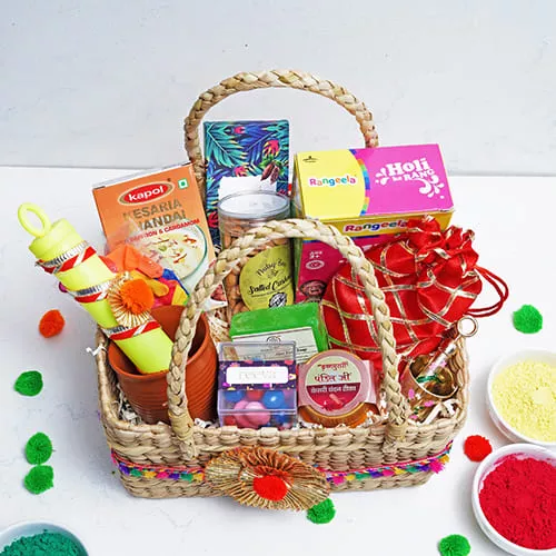 Holi Harmony Gift Basket