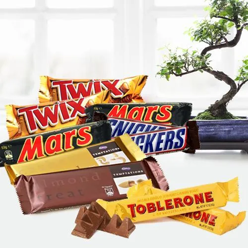 Send Chocolate Bars Hamper Online