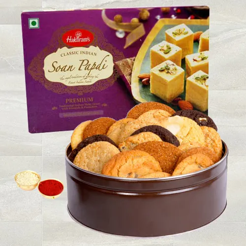 Haldirams Soan Papdi N Assorted Cookies