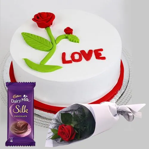 Buy Pink Box Fresh Cakes - Chocolate Silk Online at Best Price of Rs null -  bigbasket