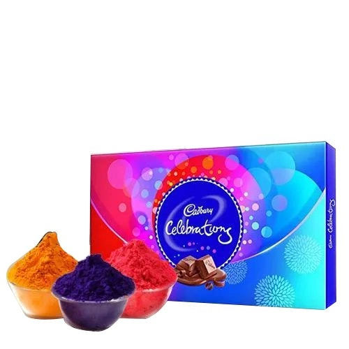 Fun Filled Herbal Gulal with Cadbury Chocolates