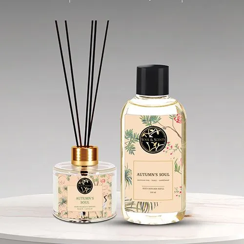 Autumn Bliss Scented Reed Diffuser Set