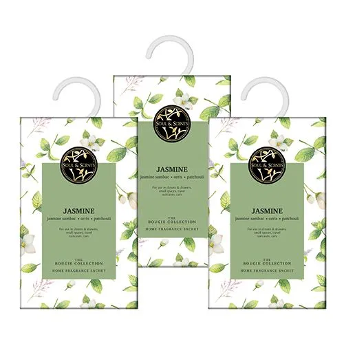 Serene Jasmine Fragrance Sachet Trio