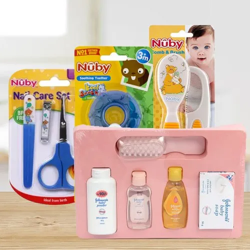 Send Johnson Baby Care Hamper