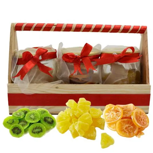 Festive Assorted Dry Fruits Gift Jars