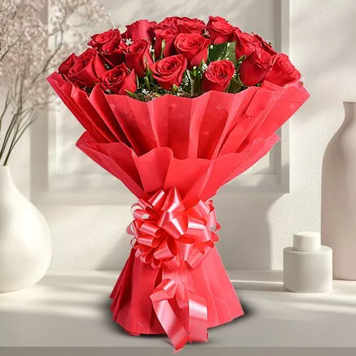 Stunning Red Roses Gift