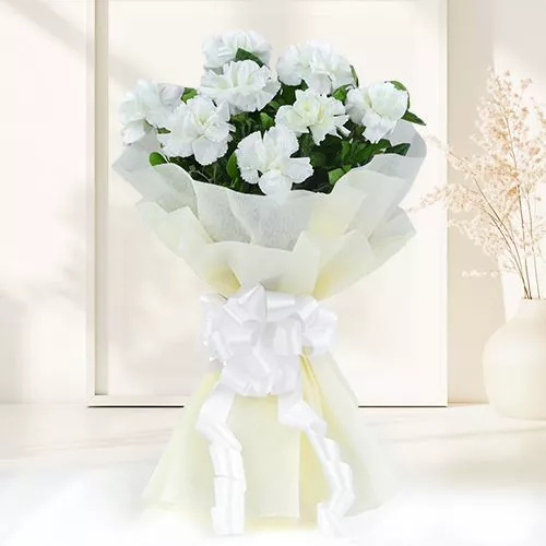 Graceful Carnations Bouquet