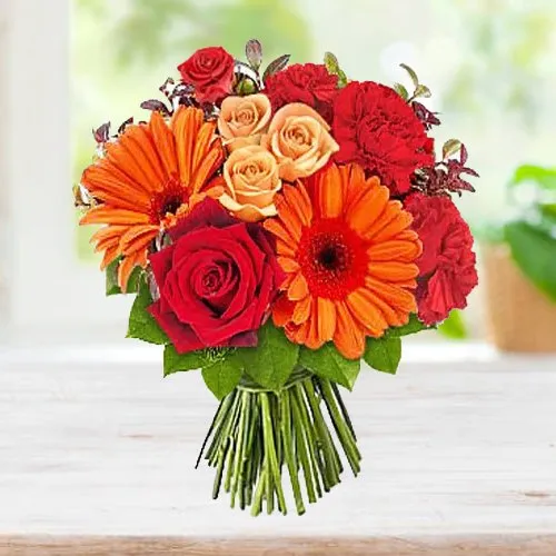 Beautiful Bouquet of Seasonal Flowers