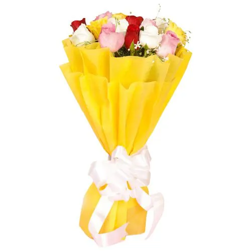 Eternal Ecstasy Mixed Roses Premium Bouquet