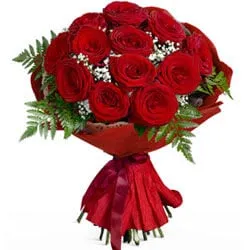 Sweet Surprises One Dozen Roses Bouquet