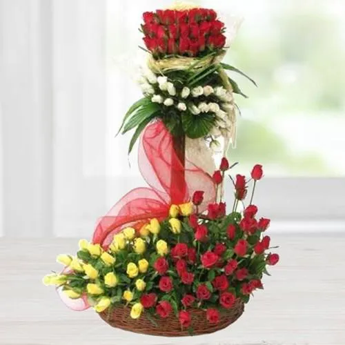 Refined Arrangement of Luminous Roses