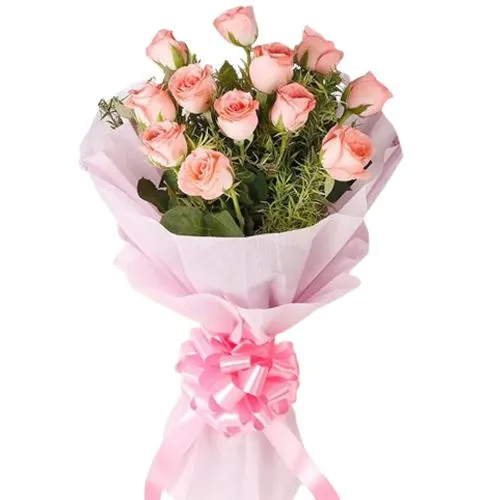 Book Online Bouquet of Pink Roses