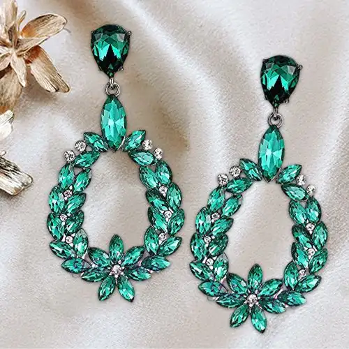 Sparkling Crystal Earrings