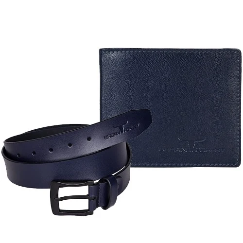 Fantastic Gift of Urban Forest Mens Wallet N Belt