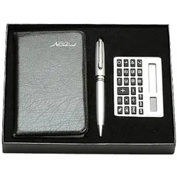 Send Diary Gift with Calculator and Pen Gift Set