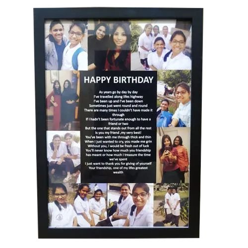 Buy Stunning Personalized Collage Frame In Chennai Free Shipping Chennaionlineflorists