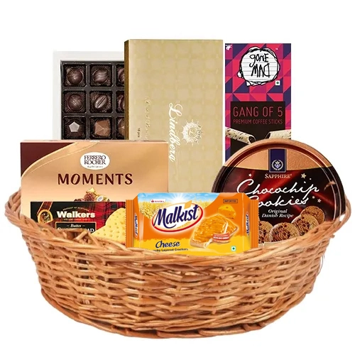 Marvelous Chocolate n Snacks Gift Basket