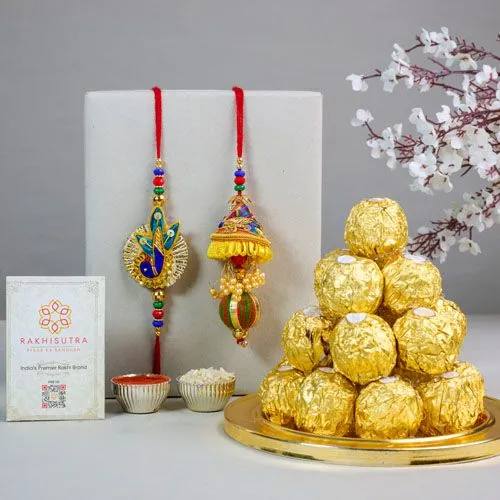 Bhaiya Bhabhi Rakhi Celebration Set