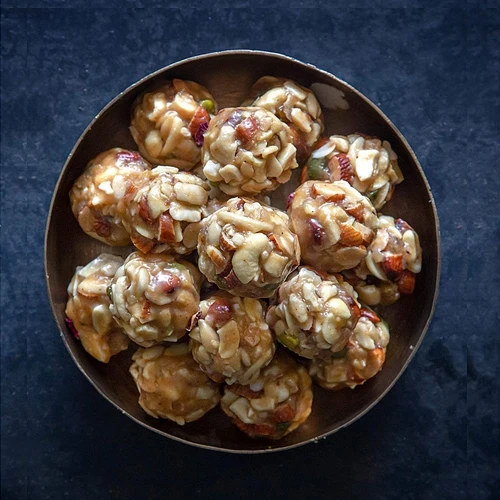 Heavenly Dry Fruits Ladoo from Kesar