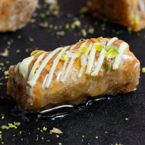 Exquisite Rasmalai Roll Baklavas Bliss