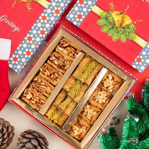 Sweet Christmas Baklava Selection