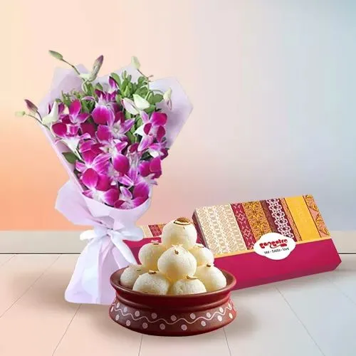 Orchid Elegance N Rasgulla Treat