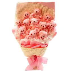 Buy Amazing Bouquet of Teddy