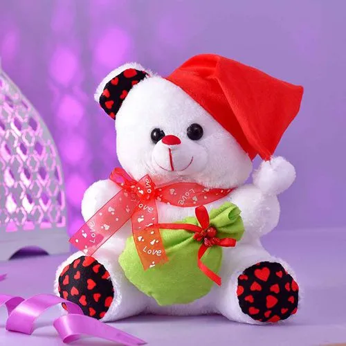 Adorable Santa Soft Toy Gift