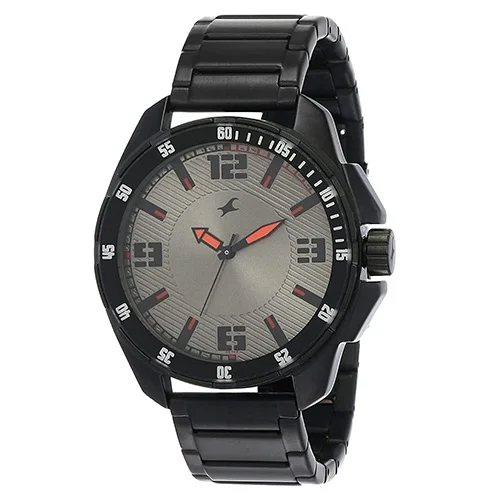 Superb  Analog Grey Dial Mens Watch